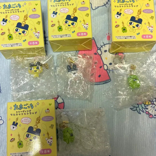 [BUNJANG] Tamagotchi Mascot Mini Figure Keychain / 다마고치 마스코트 미니 피규어 키링