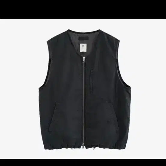[BUNJANG] Politeu Cotton Vest Bleached Black / 2)폴리테루 코튼 베스트 블리치드블랙 팝니당