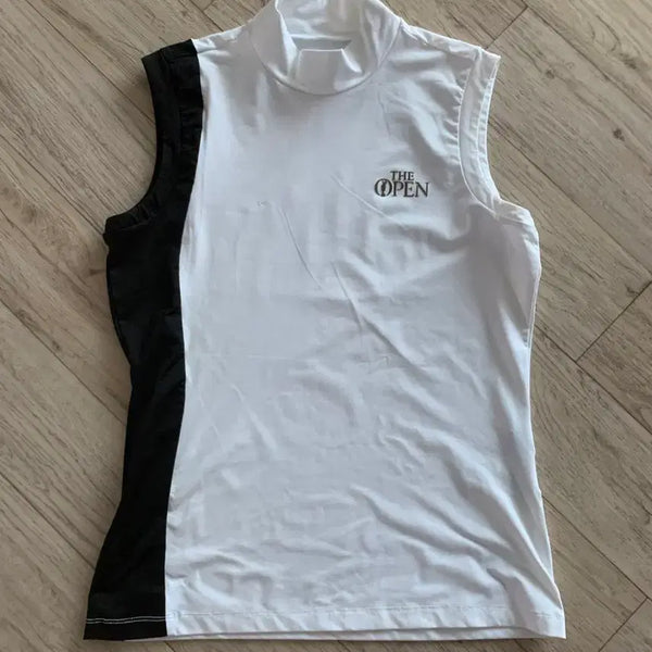 [BUNJANG] Beanpole Golf The Open Sleeveless T-Shirt White / 빈폴골프 더 오픈 골프웨어 민소매티셔츠 화이트