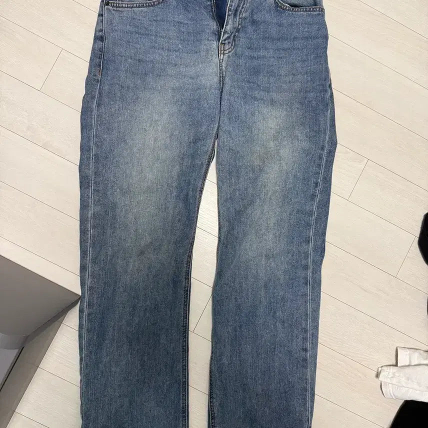 [BUNJANG] TOPTEN Wide Denim Jeans / 탑텐 와이드 데님(청바지)