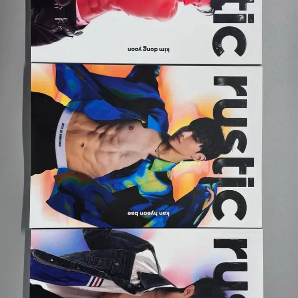 [BUNJANG] Rustic Magazine Photobook Set (Gan Hyunbae, Shim Minseop, Kim Dongyun) / 러스틱 매거진 포토북 3종 간현배, 심민섭, 김동윤