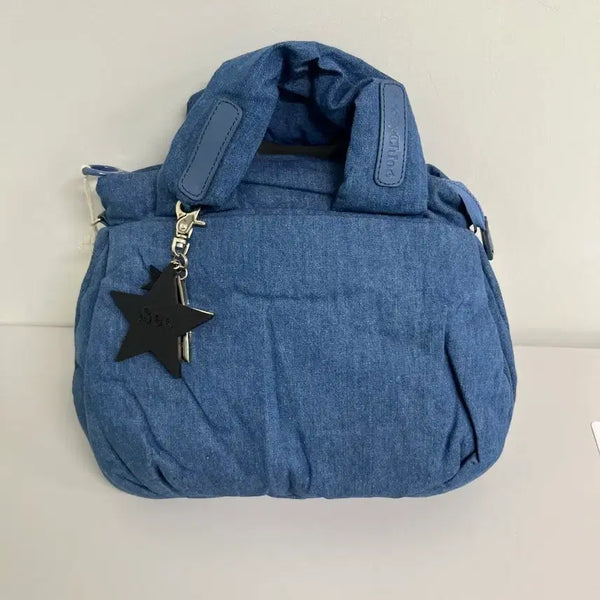 [BUNJANG] See By Chloé Star Keyring Denim Style Shoulder Bag / [정품/새상품] 씨바이끌로에 스타 키링 데님 스타일 백