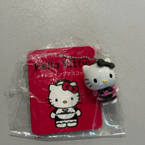 [BUNJANG] Sanrio Classic Kitty Waitress Maid Keyring / 고전 키티 달랑이 웨이트리스 메이드 키티