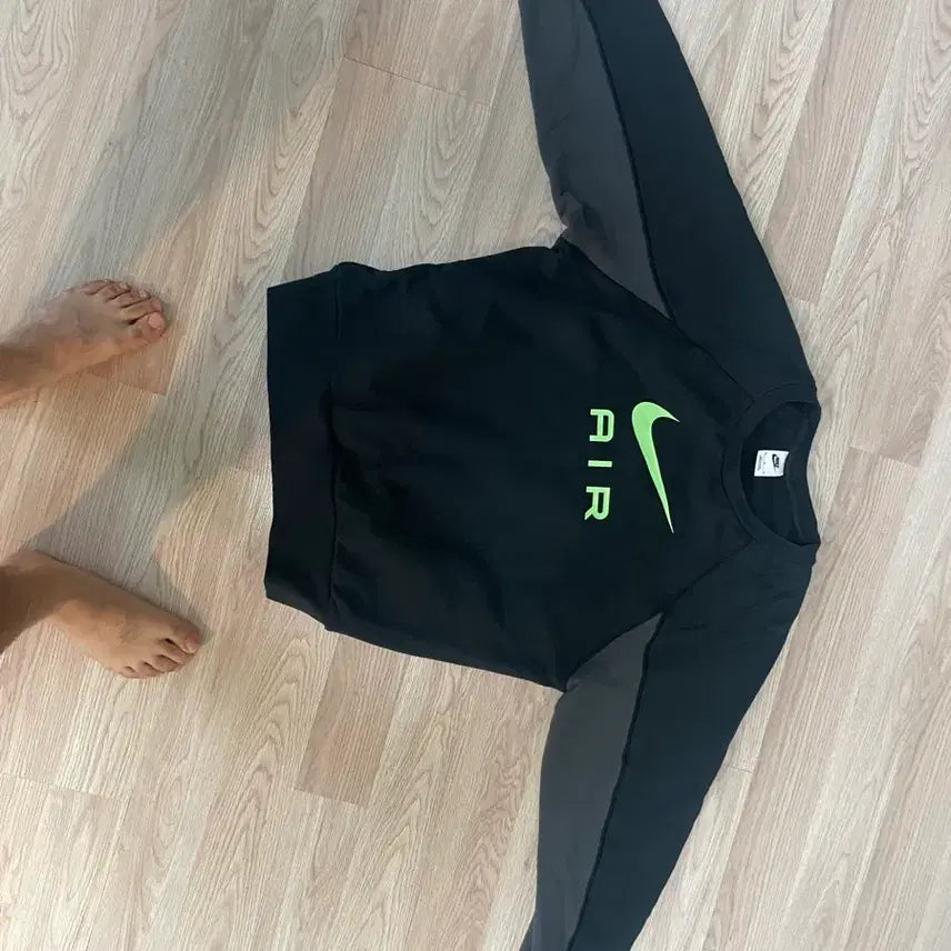 [BUNJANG] Nike Air Logo Sweatshirt / 나이키 에어 맨투맨