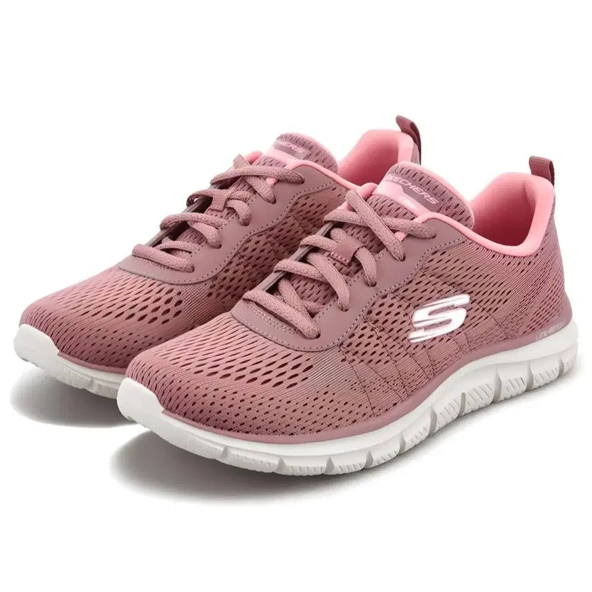 [BUNJANG] Skechers Women's Track Sneakers Dark Rose / 스케쳐스 여성용 트랙 운동화 다크로즈 225 새제품