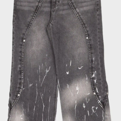 [BUNJANG] Andersson Bell Matthew Curved Jeans Washed Black / [판매] [34] 앤더슨벨 매튜 커브드 진 워시드 블랙
