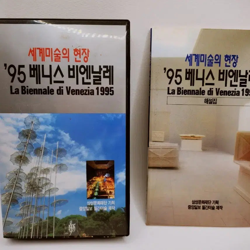 [BUNJANG] 1995 Venice Biennale World Art Scene VHS Tape / [고전완구] 1995년 베니스 비엔날레 세계미술의 현장 비디오 테이프