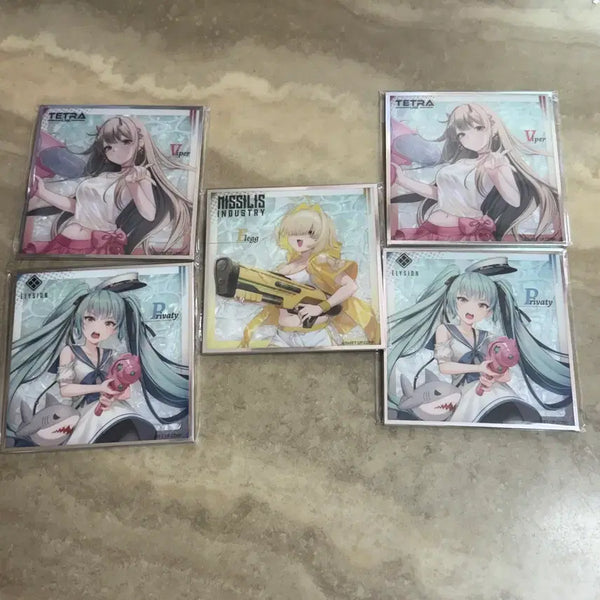 [BUNJANG] Goddess of Victory: Nikke Colored Paper Set Bundle / 로프트 팝업 승리의 여신 니케 색지 일괄