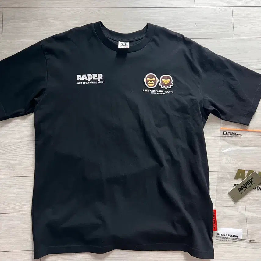 [BUNJANG] Ape Basic Ape T-Shirt XL / 에이프 베이직 에이퍼 티셔츠