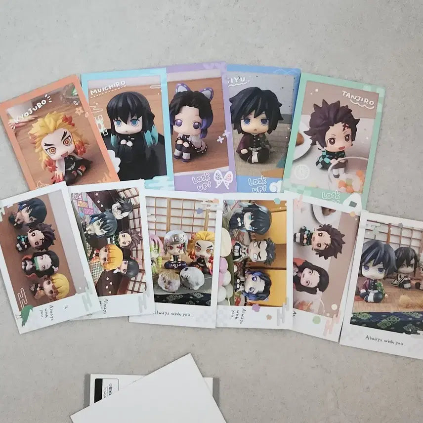 [BUNJANG] Demon Slayer Lookup Snap Card Bundle Set / 귀멸의칼날 룩업 스냅카드 포토카드 일괄