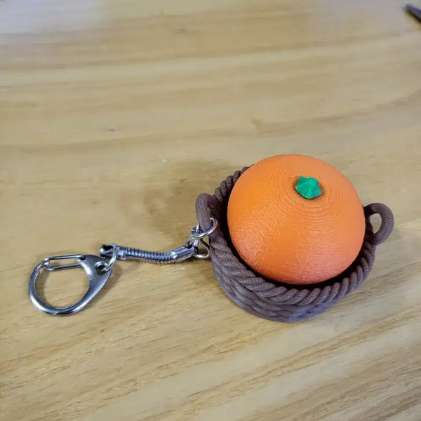 [BUNJANG] Orange Clicker Keychain / 오렌지 클릭커