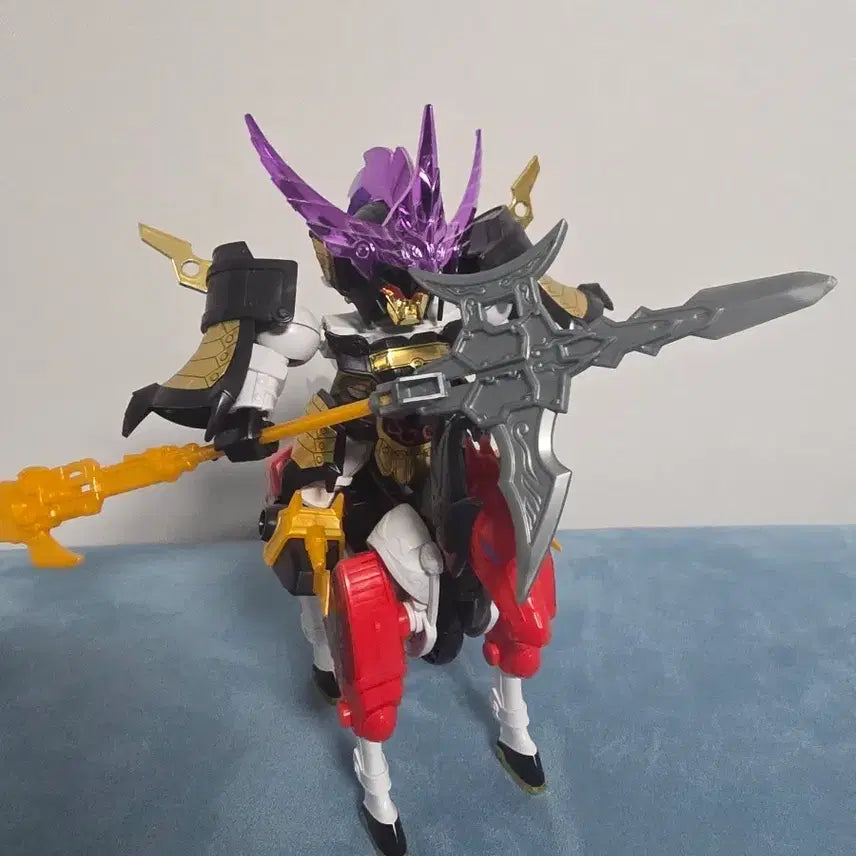 [BUNJANG] SD Sangokuden Lü Bu Torches & Xuanwu Lü Bu Tenkokei (Assembly Model) / sd삼국전 여포 톨기스,현무여포 천옥개 가조립팝니다.
