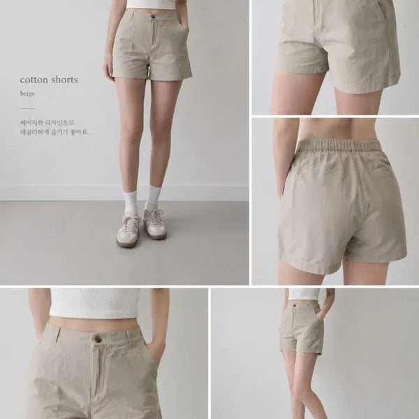 [BUNJANG] Cotton Shorts Size S / 코튼 면 반바지 s 사이즈