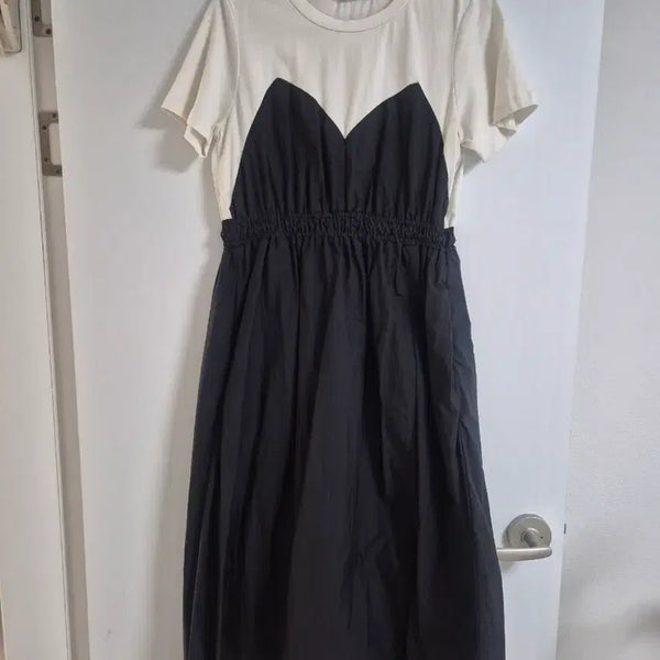 [BUNJANG] Juicy Judy Color Block Dress Size 90 / 쥬시쥬디  배색 원피스  90사이즈  팝니다.