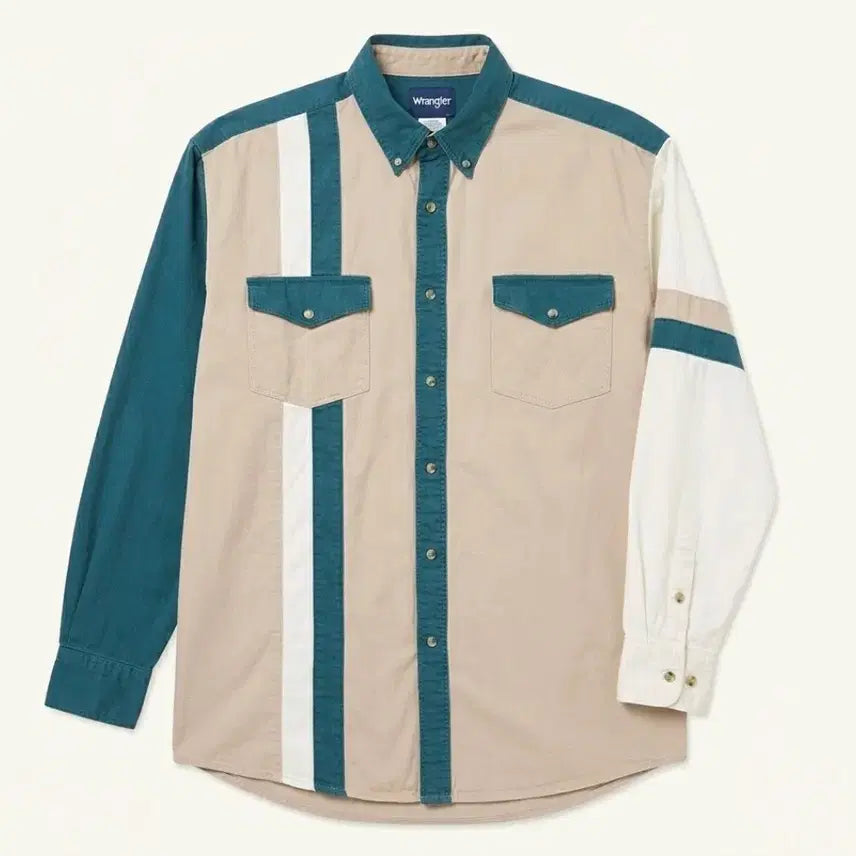 [BUNJANG] Wrangler Western Shirt / Wrangler 랭글러 웨스턴 셔츠