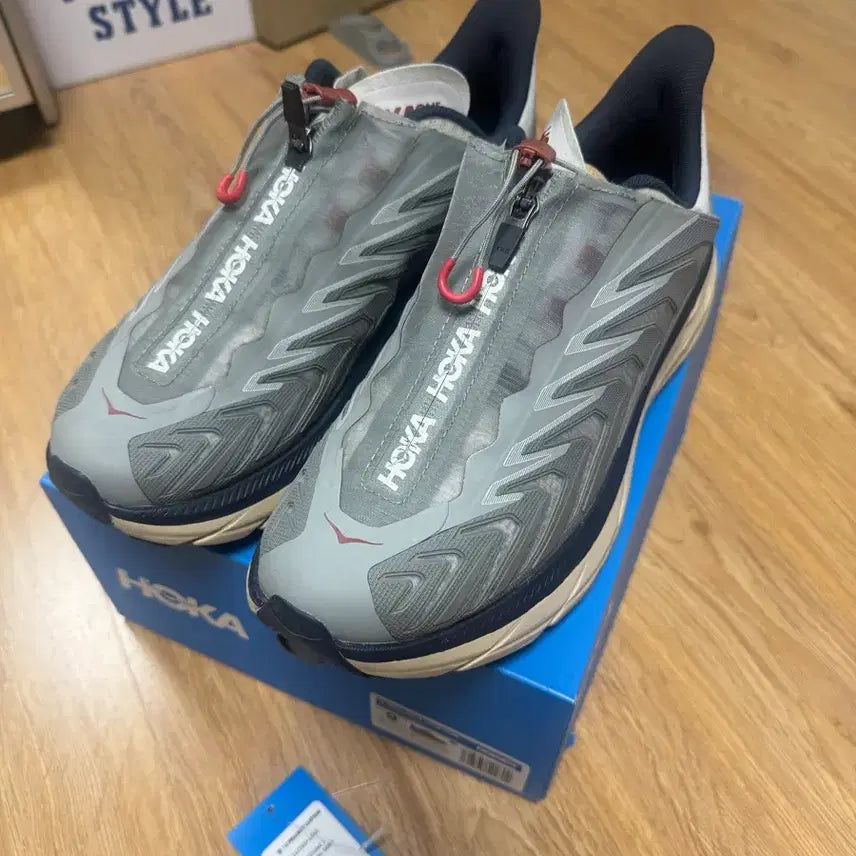 [BUNJANG] Hoka Project Clifton Grey 270 / 호카 프로젝트 클이프톤 그레이 270