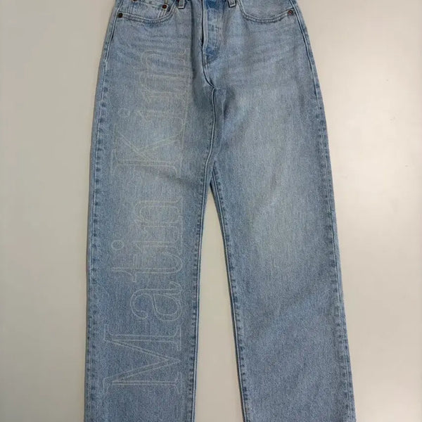 [BUNJANG] Levi's x Matin Kim 90s 501 Light Wash Denim Pants / [정품/새상품] 리바이스 X 마뗑킴 90s 501 연청 데님 팬츠