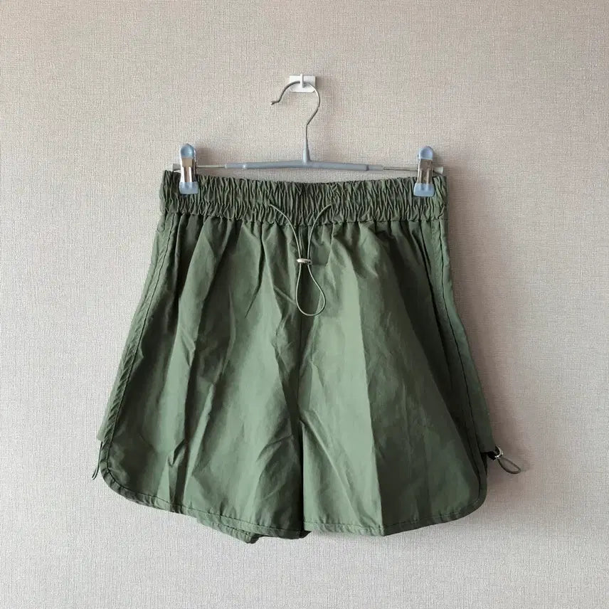 [BUNJANG] Khaki String Shorts / 카키 스트링 반바지 쇼츠 숏팬츠