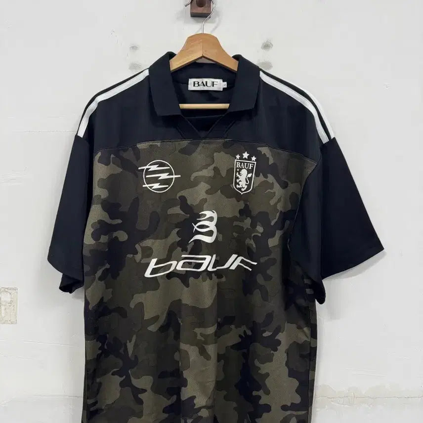 [BUNJANG] BOUFF Soccer Uniform Short Sleeve T-Shirt / (L)바우프 싸커 유니폼 반팔티