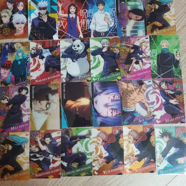 [BUNJANG] Jujutsu Kaisen Metal Card Set / 주술회전 메탈 카드 세트