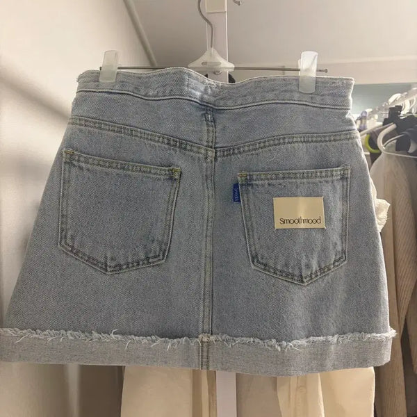 [BUNJANG] Smoothmood Denim Skirt / Smoothmood Denim skirt 스무스무드 데님스커트 청치마