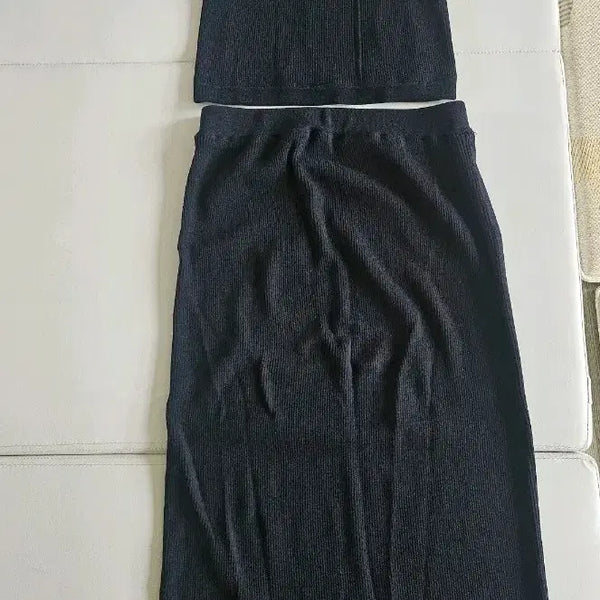 [BUNJANG] The Cashmere Knit Dress Skirt Setup / 더캐시미어 니트 원피스 치마 한섬 셋업