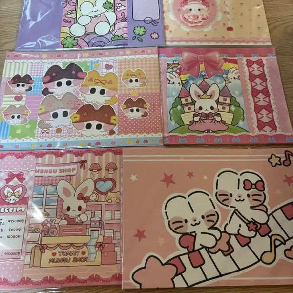 [BUNJANG] Wrapping Paper Set Bundle / 랩핑지 10세트 랜박 히님 보리 토미 묘묘 치코 포용 처분