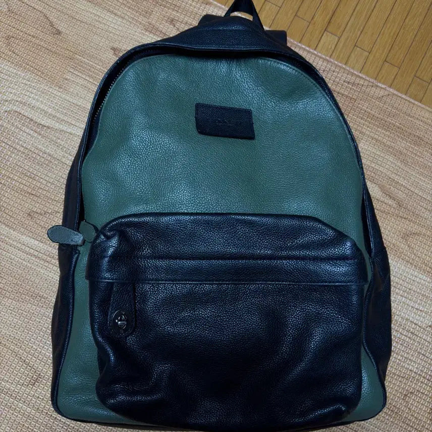 [BUNJANG] Coach Leather Backpack / 코치 백팩