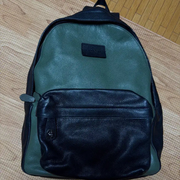 [BUNJANG] Coach Leather Backpack / 코치 백팩
