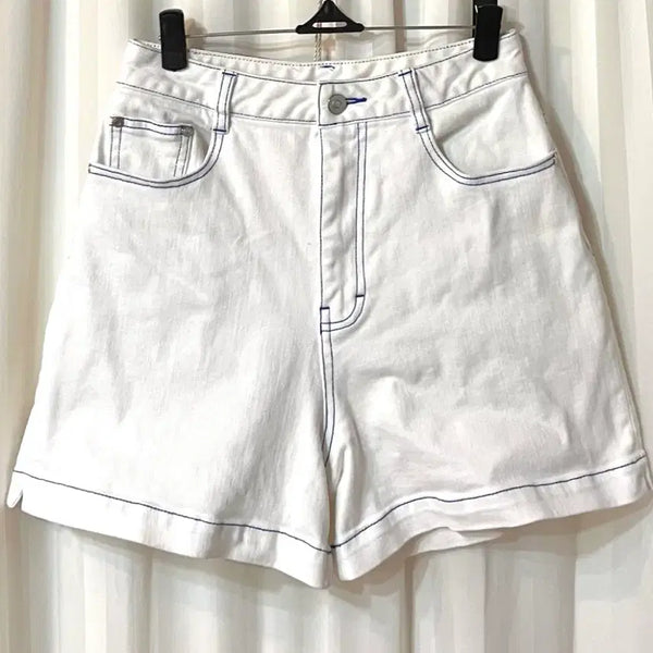 [BUNJANG] Stella McCartney White Denim Shorts / (새상품) 화이트 스텔라 맥카트니 데님 반바지