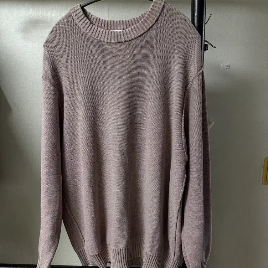 [BUNJANG] Gu Men's Long Sleeve Knit Crewneck XL / Gu 남자 긴팔 니트 크루넥 XL