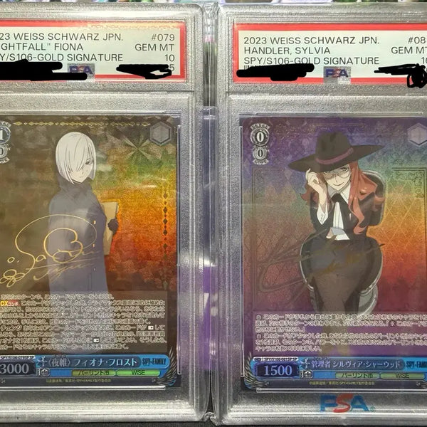 [BUNJANG] Weiss Schwarz Spy x Family SP Card PSA 10 Consecutive Serial Number / 바이스슈발츠 스파이패밀리 sp psa10 연번
