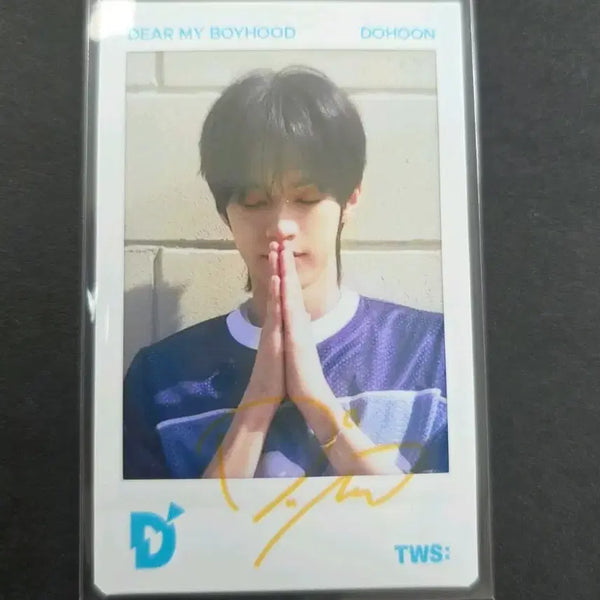 [BUNJANG] TWS Dicon Japan Pop-up Polaroid Dohoon / TWS 투어스 디아이콘 일본 팝업 폴라로이드 도훈