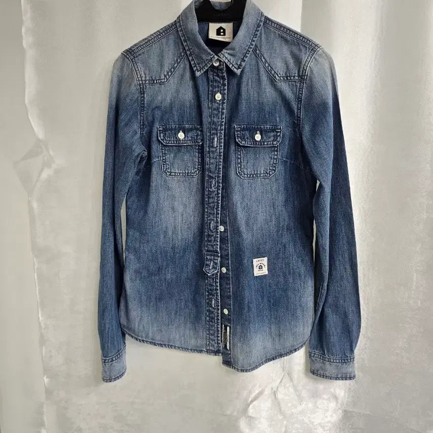 [BUNJANG] Beanpole Women's Denim Shirt / 빈폴 데님 셔츠 여성 (2273)