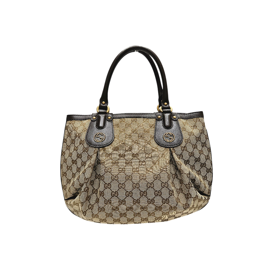 [BUNJANG] Gucci GG Jacquard Tote Bag / 구찌 GG 자가드 토트백
