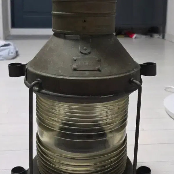 [BUNJANG] Vintage Anchor Ship Lantern Light / 빈티지 엔틱 골동품 Anchor 앵커 등대 선박용 조명 랜턴 라이트 조명