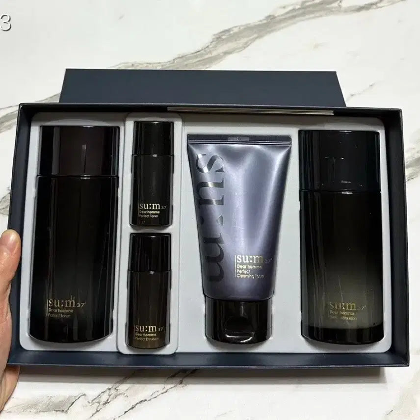 [BUNJANG] Sum37 Dear Homme Perfect Set / 숨37도 디어옴므 퍼펙트 세트