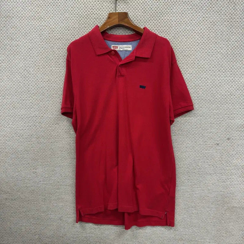 [BUNJANG] Levi's Short-Sleeve Polo Shirt (M) / 리바이스 반팔카라티 M D02303