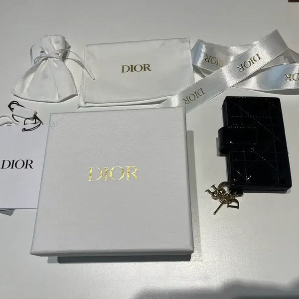 [BUNJANG] Dior Patent Cannage Card Holder / 디올 페이던트 까나쥬 카드지갑 (새상품급)