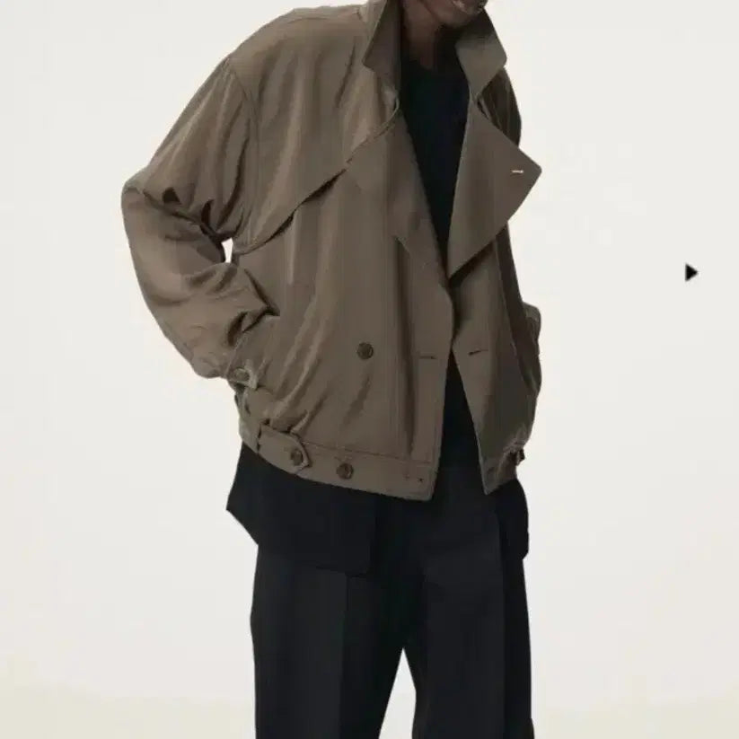 [BUNJANG] Recto Trench Detail Wool Jumper / 렉토 트렌치 디테일 울점퍼