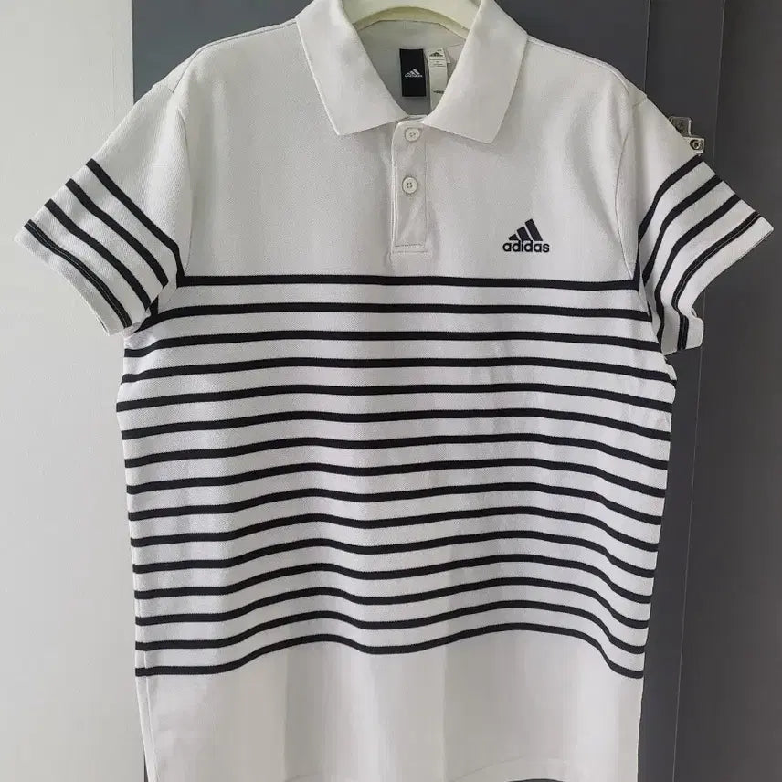 [BUNJANG] Adidas Men's Short Sleeve Polo Shirt / 아디다스 반팔 카라티