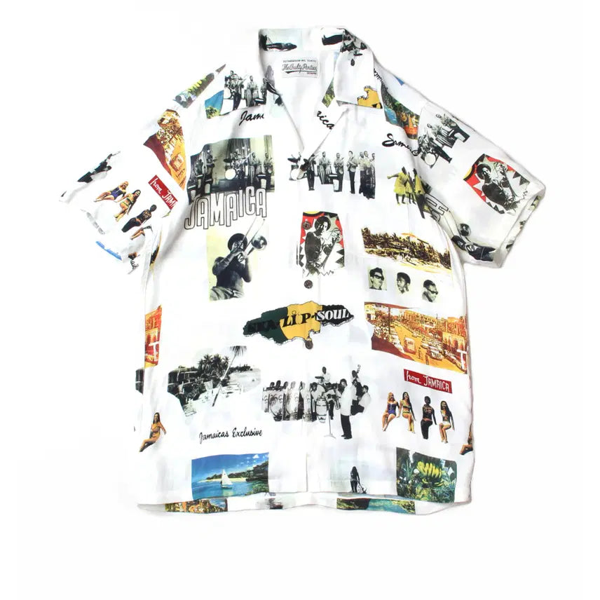 [BUNJANG] Wacko Maria Kingston Jamaica S/S Hawaiian Shirt / WACKO MARIA "Kingston Jamaica" S/S Hawai
