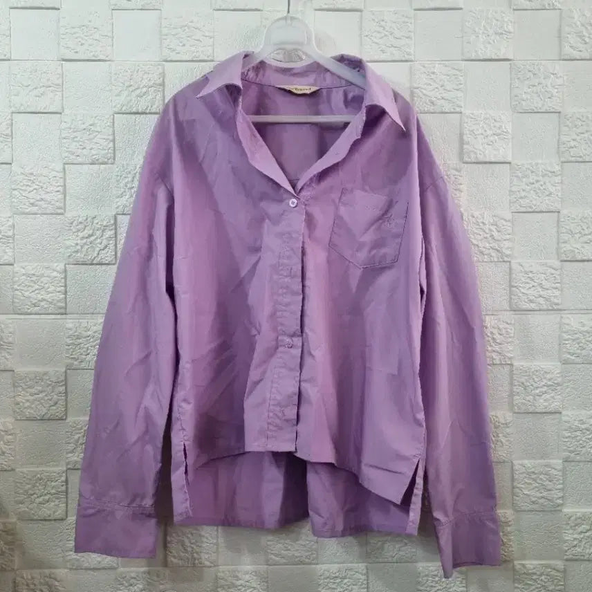 [BUNJANG] Purple Casual Shirt / 보라색 셔츠