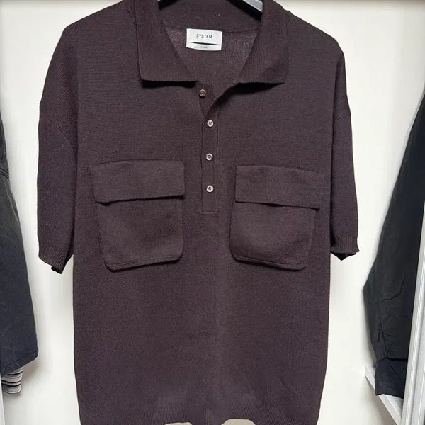 [BUNJANG] System Homme 25SS Collar Knit / 시스템옴므 25ss 카라니트