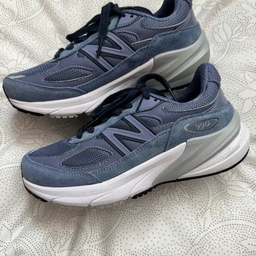 [BUNJANG] New Balance 990v6 Purple/Navy Sneakers / 뉴발란스 990v6 퍼플/ 네이비 스니커즈