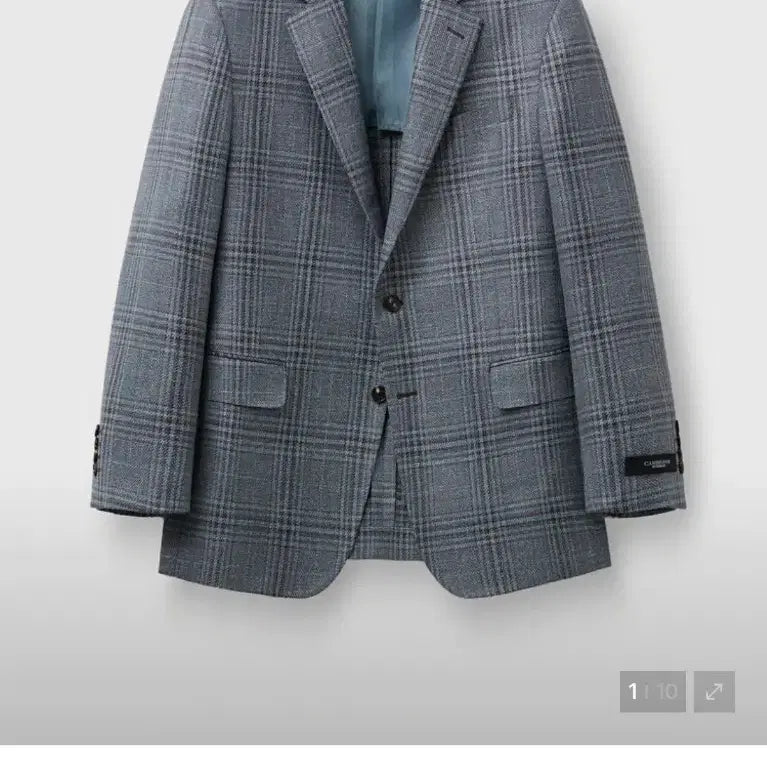 [BUNJANG] Cambridge Members 26 Year Loro Piana Wool Silk Linen Glen Check Jacket (Unworn) / 캠브리지멤버스 26년 로로피아나 울 실크 리넨 글렌체크 자켓(미착용)