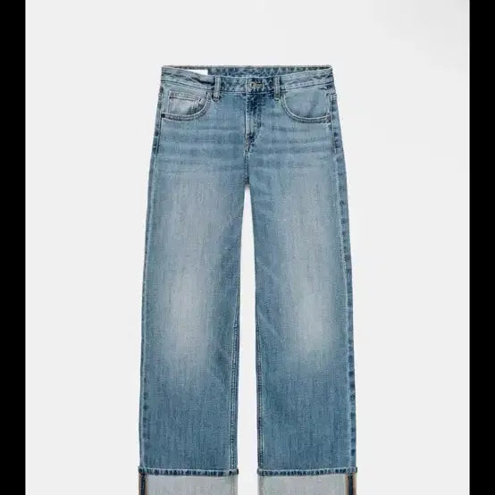 [BUNJANG] Zara Low Rise Denim Pants / 자라 로우라이즈 팬츠