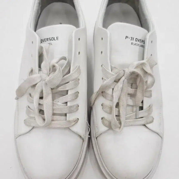 [BUNJANG] Off-White P-31 Black Label Sneakers White / 오버솔 P-31 블랙라벨 스니커즈 화이트(45)