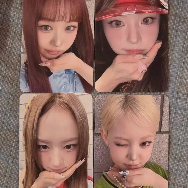 [BUNJANG] HEART OF WOMAN First Music Lucky Draw Photocard Bundle Set / 하트오브우먼 미공포 특전4종 일괄 HEART OF WOMAN
