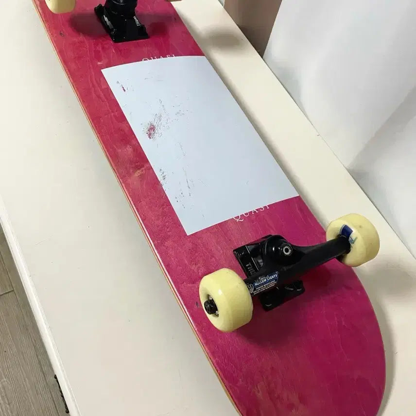 [BUNJANG] Quasi 8-Inch Custom Skateboard Deck with Thunder Trucks and Palpal Wheels / 전문보드샵 8인치 풀커스텀 스케이트보드